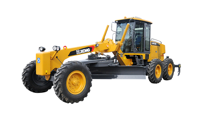 Niveleuse XCMG modèle XG17 détouré