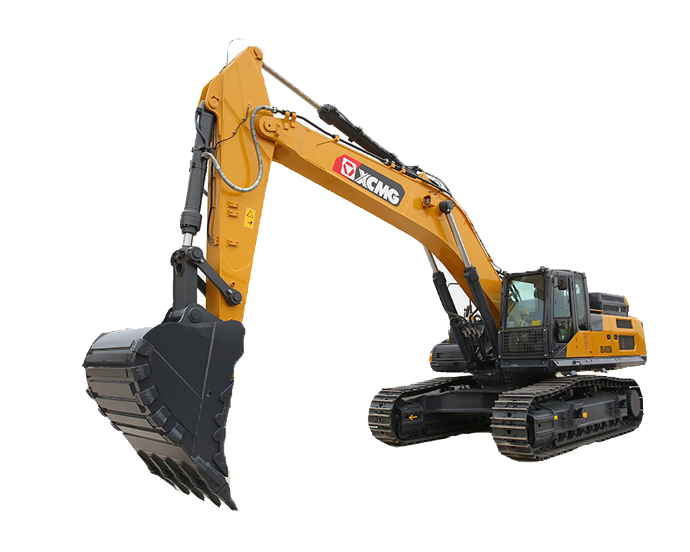 Pelle mine XCMG modèle XE490DK détouré