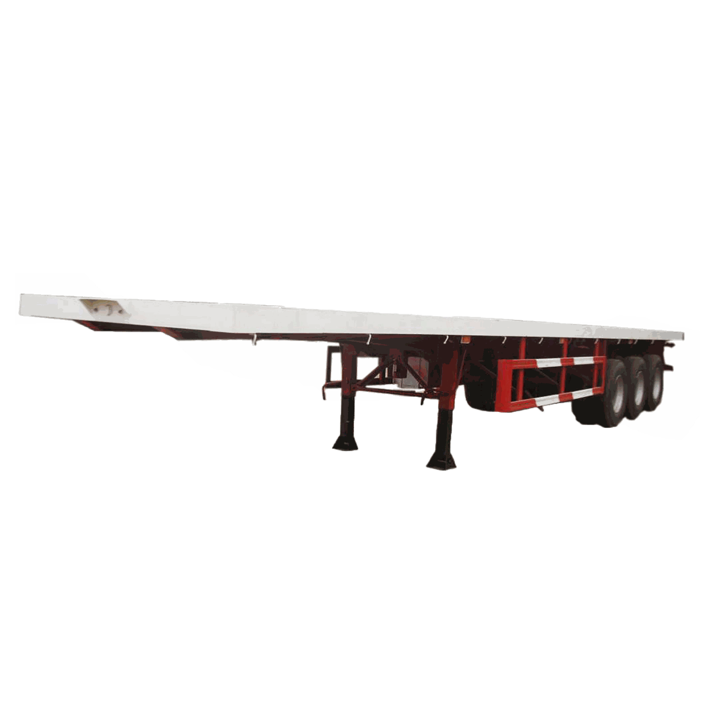 Semi-remorque Zhongtong Sinotruk Porte container détouré